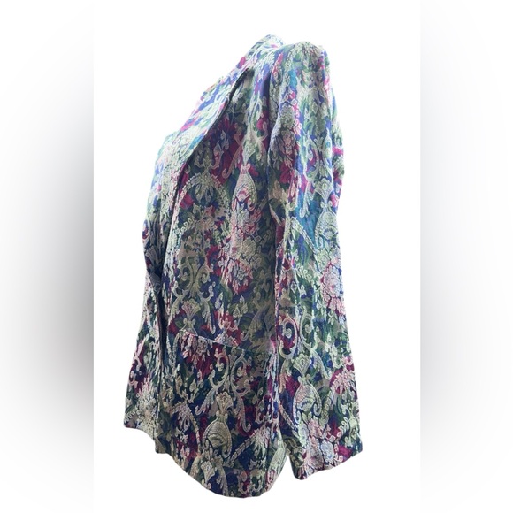 Multicolor Patterned Blazer - Picture 4 of 16